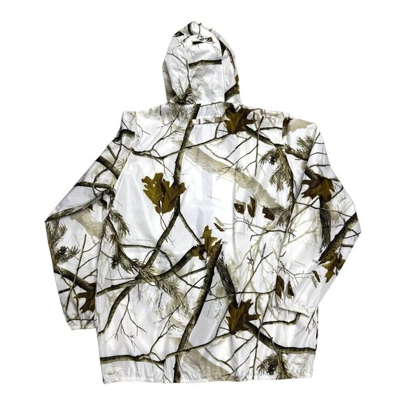 REALTREE HUNTSHIELD Camo Hunting Fishing Waterproof Windbreaker Jacket Medium - Picture 3 of 7